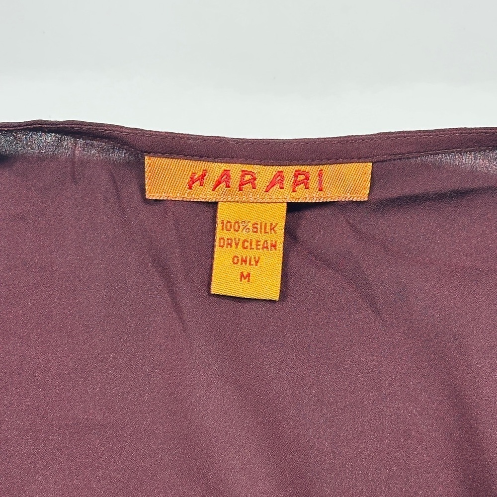 Woman’s Vintage Silk Tank Top HARARI Size Medium​​​ - Picture 5 of 5